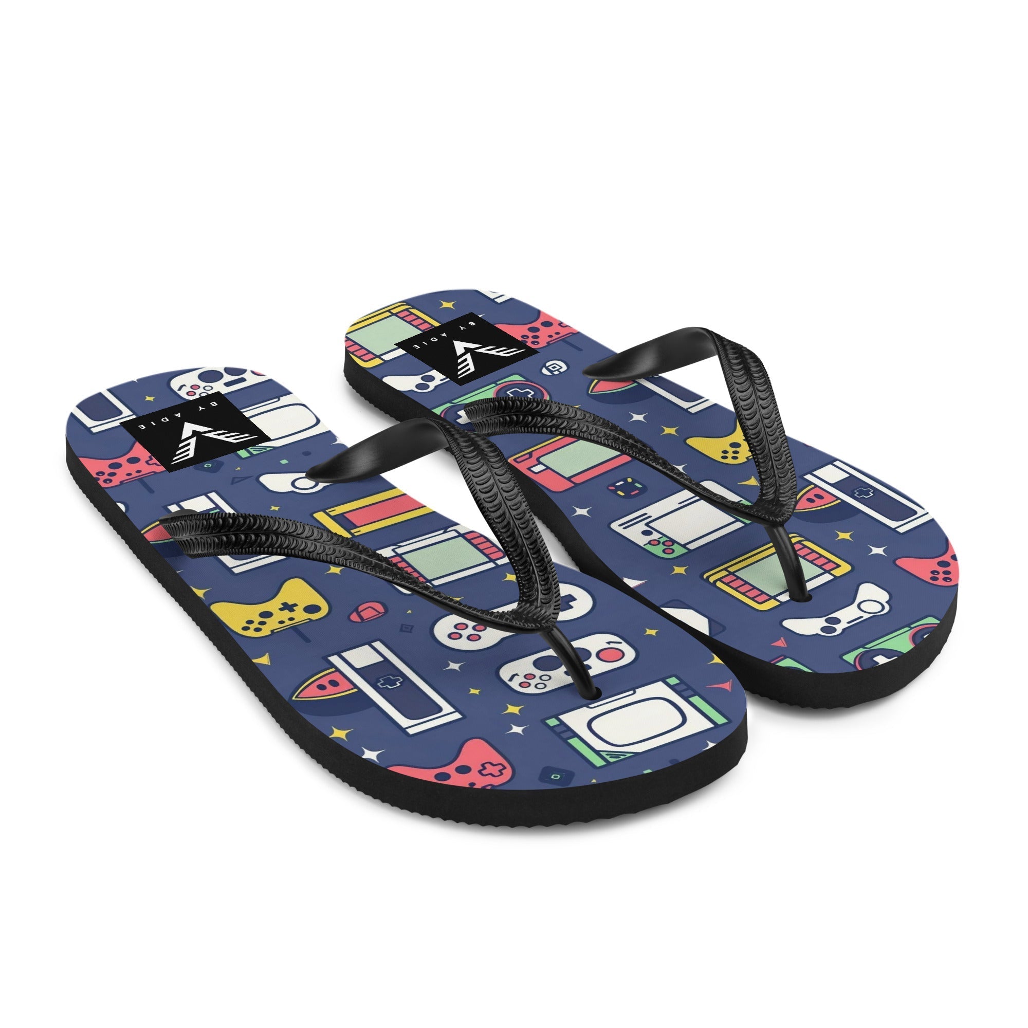 Retro Gamer Luxe Flip Flops