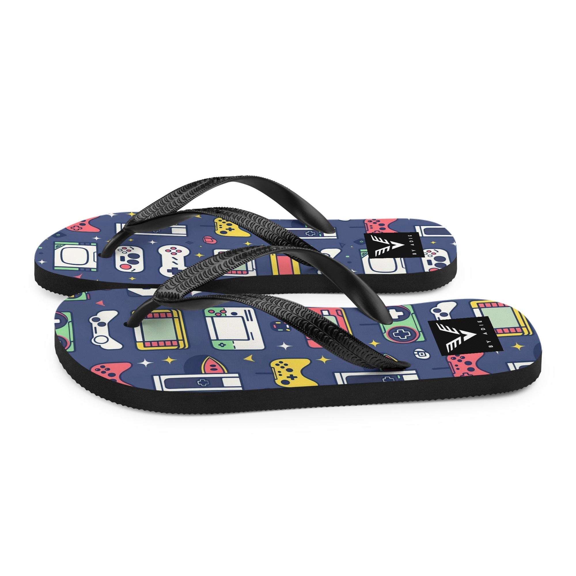 Retro Gamer Luxe Flip Flops