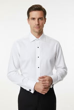 "Richard" White Spread Collar Shirt-4