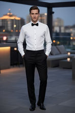 "Richard" White Spread Collar Shirt-2