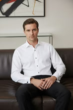 "Richard" White Spread Collar Shirt-4