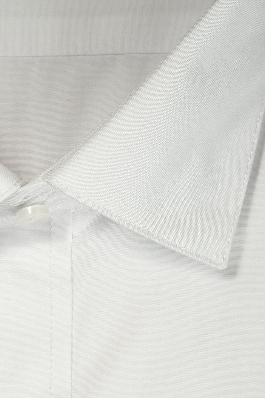 "Richard" White Spread Collar Shirt-1