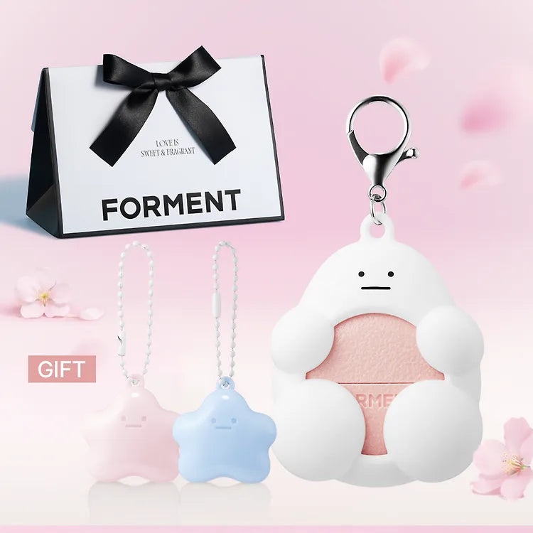 Forment Solid Perfume Pebble + Perfume Balm Keyrings