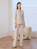 Timeless Patch Pocket Beige Suit-0