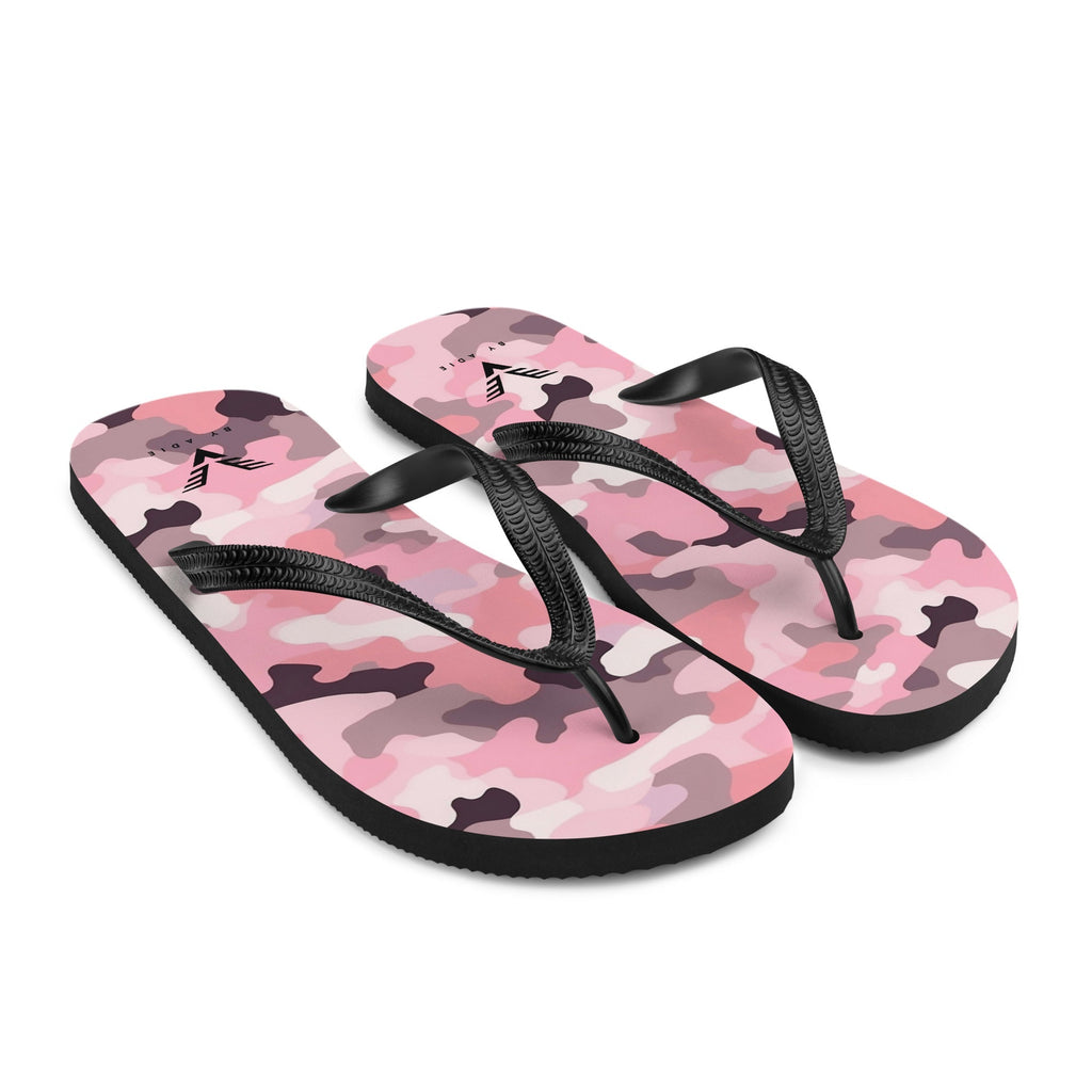 Rose Tactical Chic Flip Flops