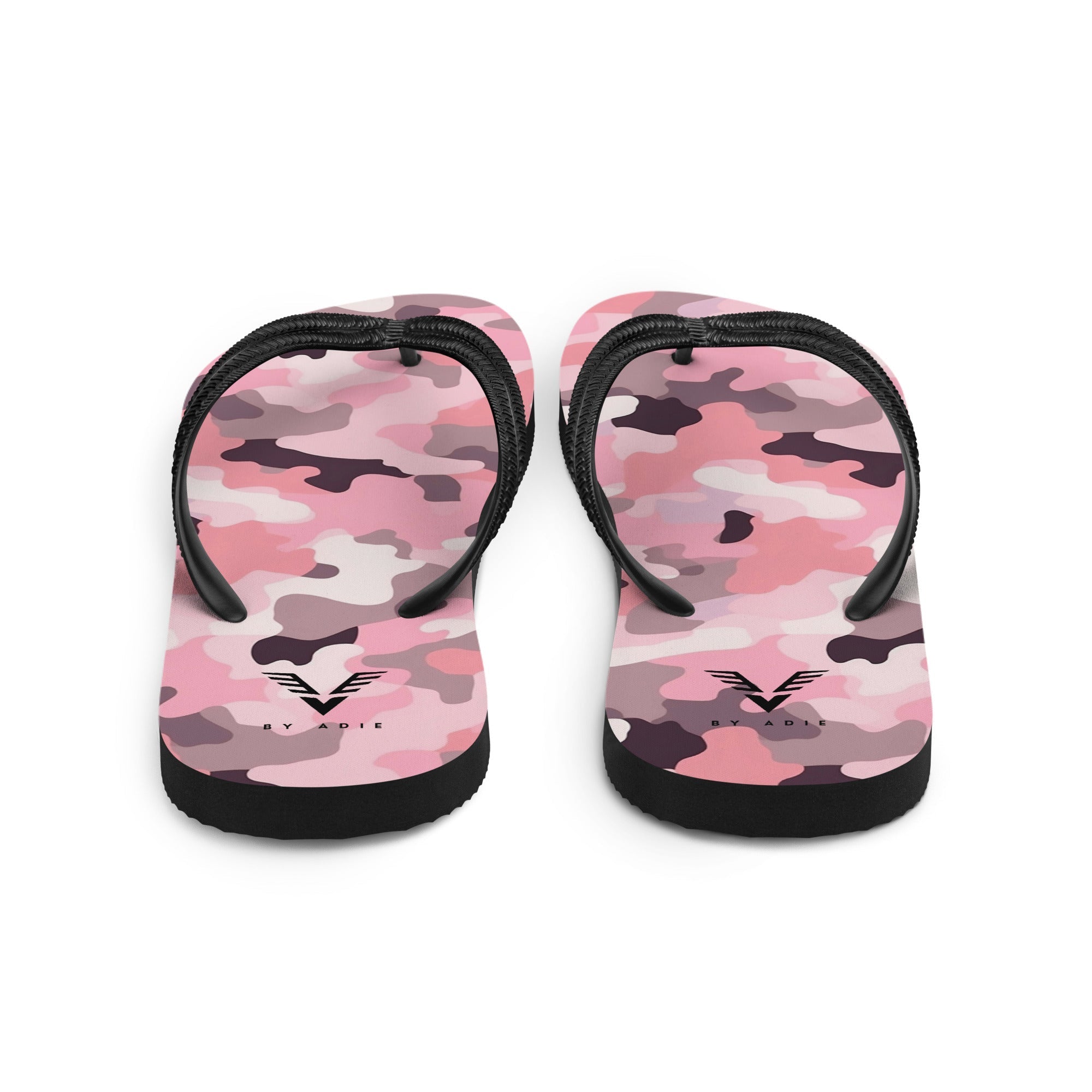 Rose Tactical Chic Flip Flops