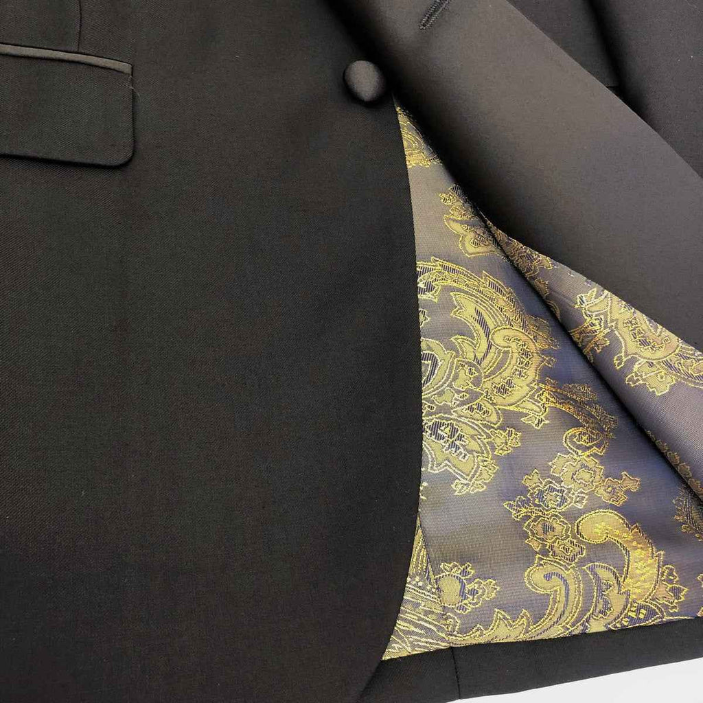 Black 2-button Dinner Suit-4