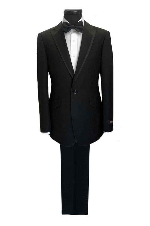 Black 1-button Dinner Suit-0