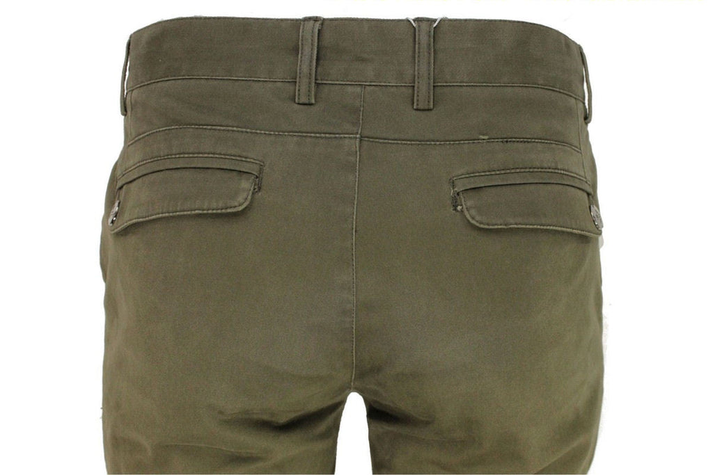 Khaki Stretch Slim Fit Chino-4