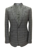 Grey Check Tweed Blazer-0
