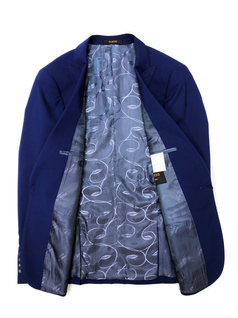 Cobalt Blue 1-button Slim Fit Suit-3