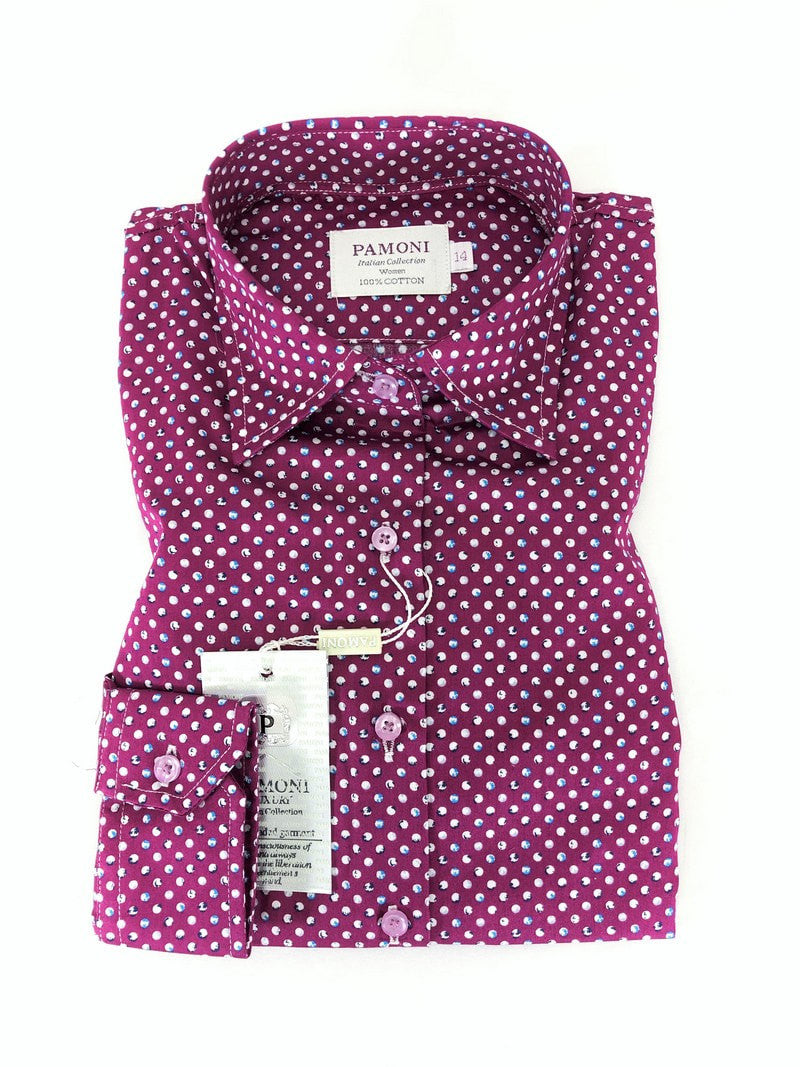 Marble Ball Print Pure Cotton Shirt-0