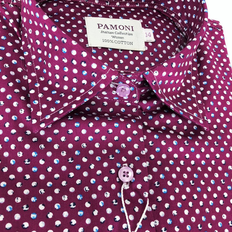 Marble Ball Print Pure Cotton Shirt-1
