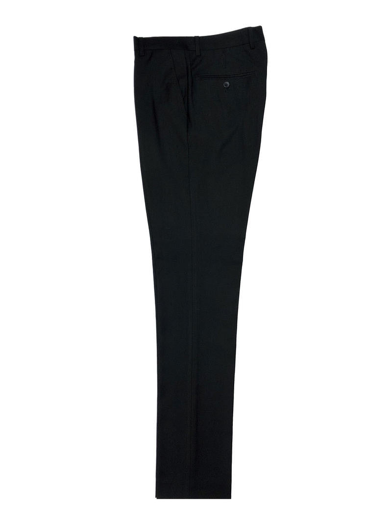 Black 3-piece Tuxedo With Satin Shawl Lapel-4