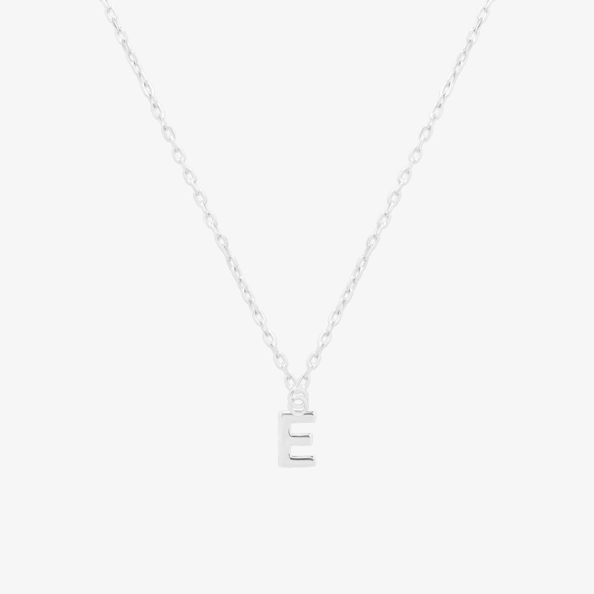 Classic Initial Pendant Necklace (50cm)-30