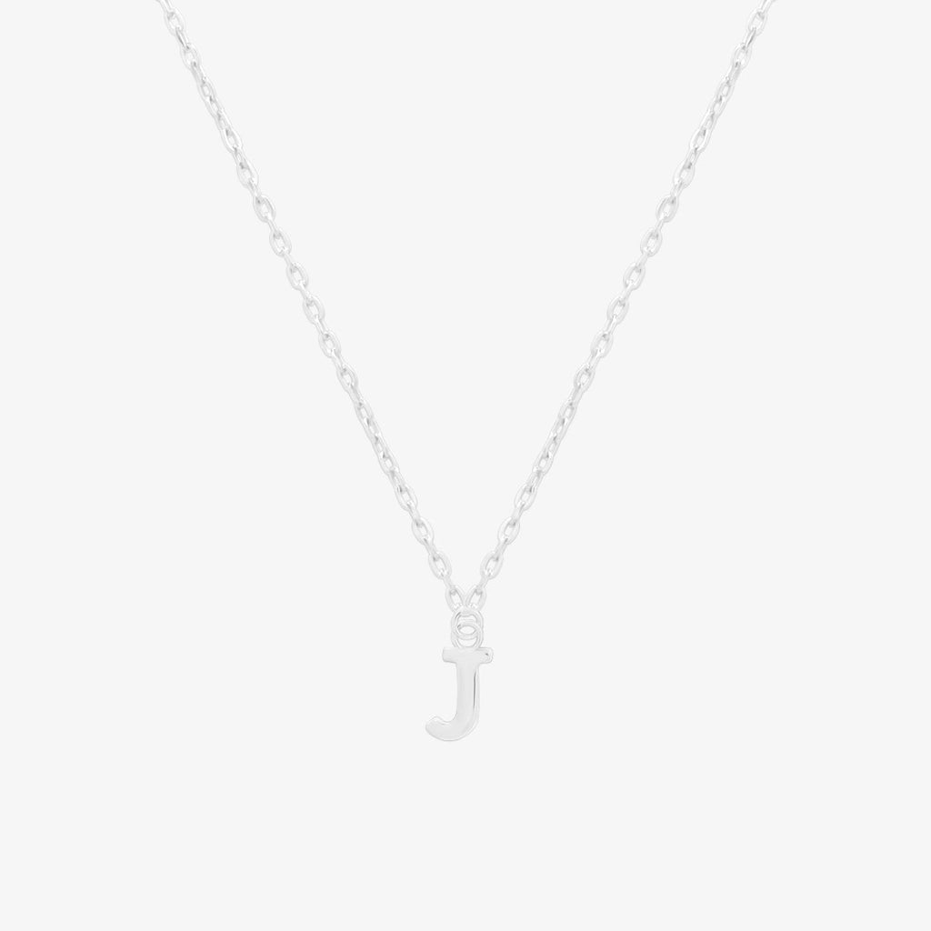 Classic Initial Pendant Necklace (50cm)-35