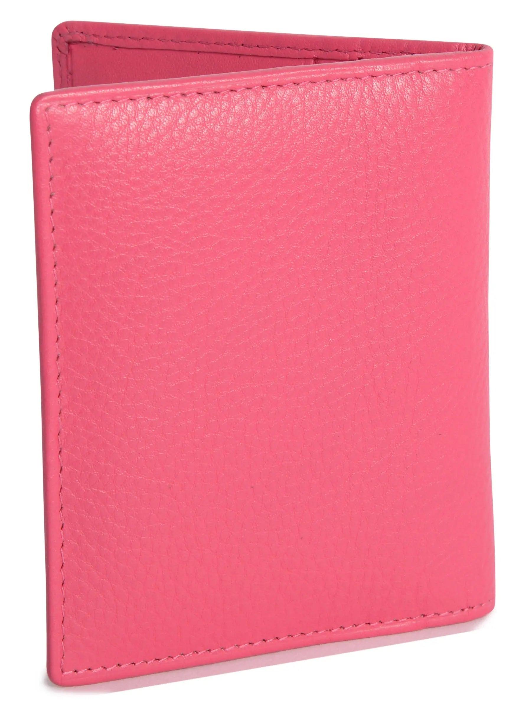 Compact Leather Card Wallet "Lexi" – Handmade by Saddler | RFID Protected & Gift Boxed