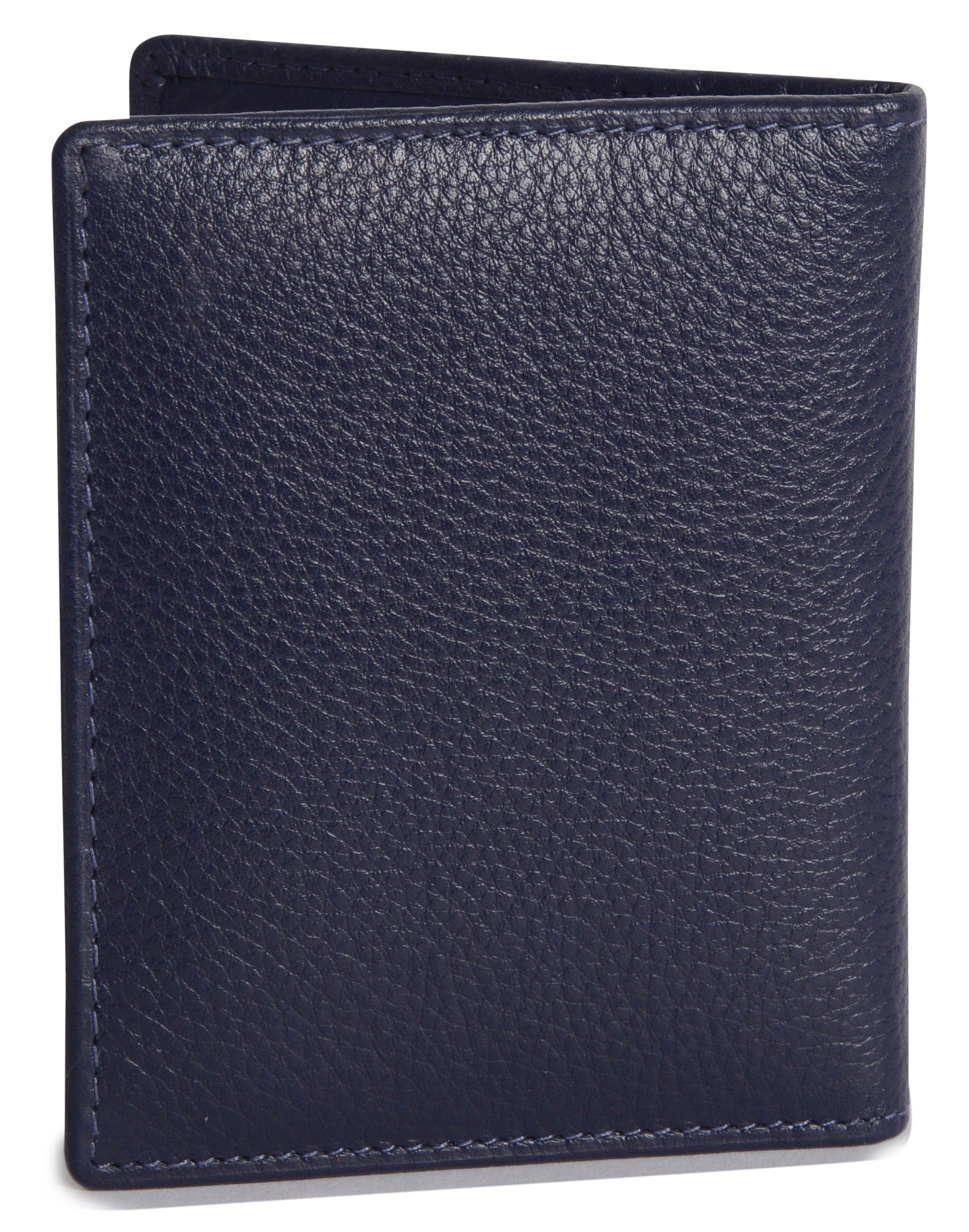 Compact Leather Card Wallet "Lexi" – Handmade by Saddler | RFID Protected & Gift Boxed