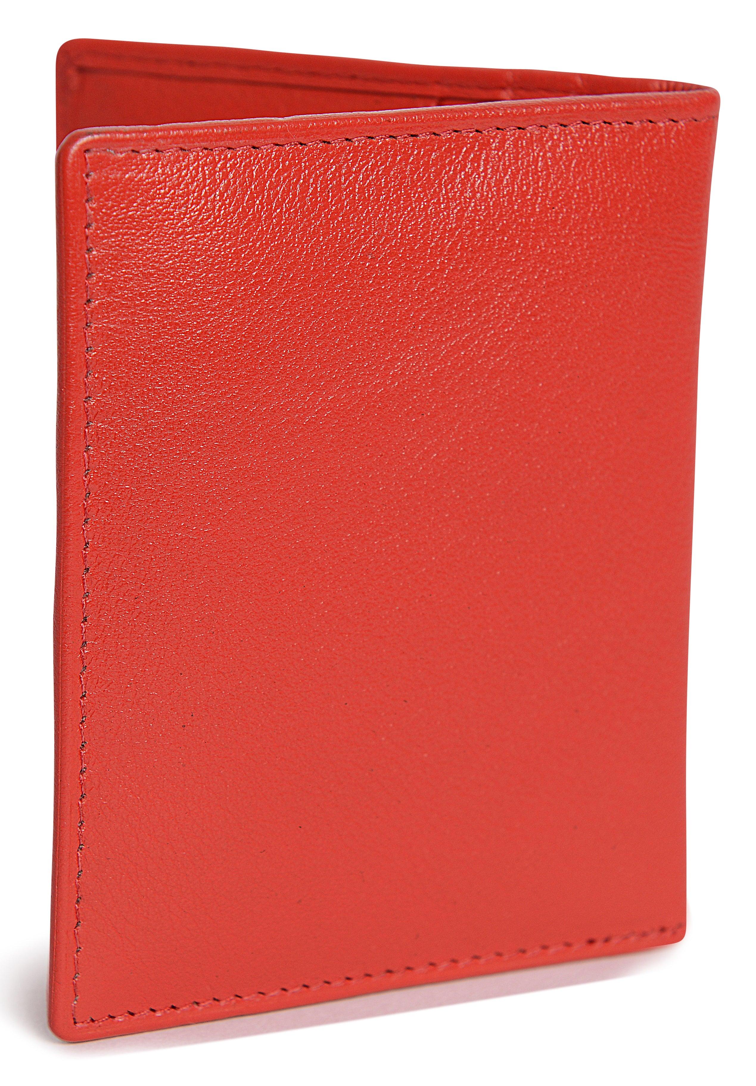 Compact Leather Card Wallet "Lexi" – Handmade by Saddler | RFID Protected & Gift Boxed