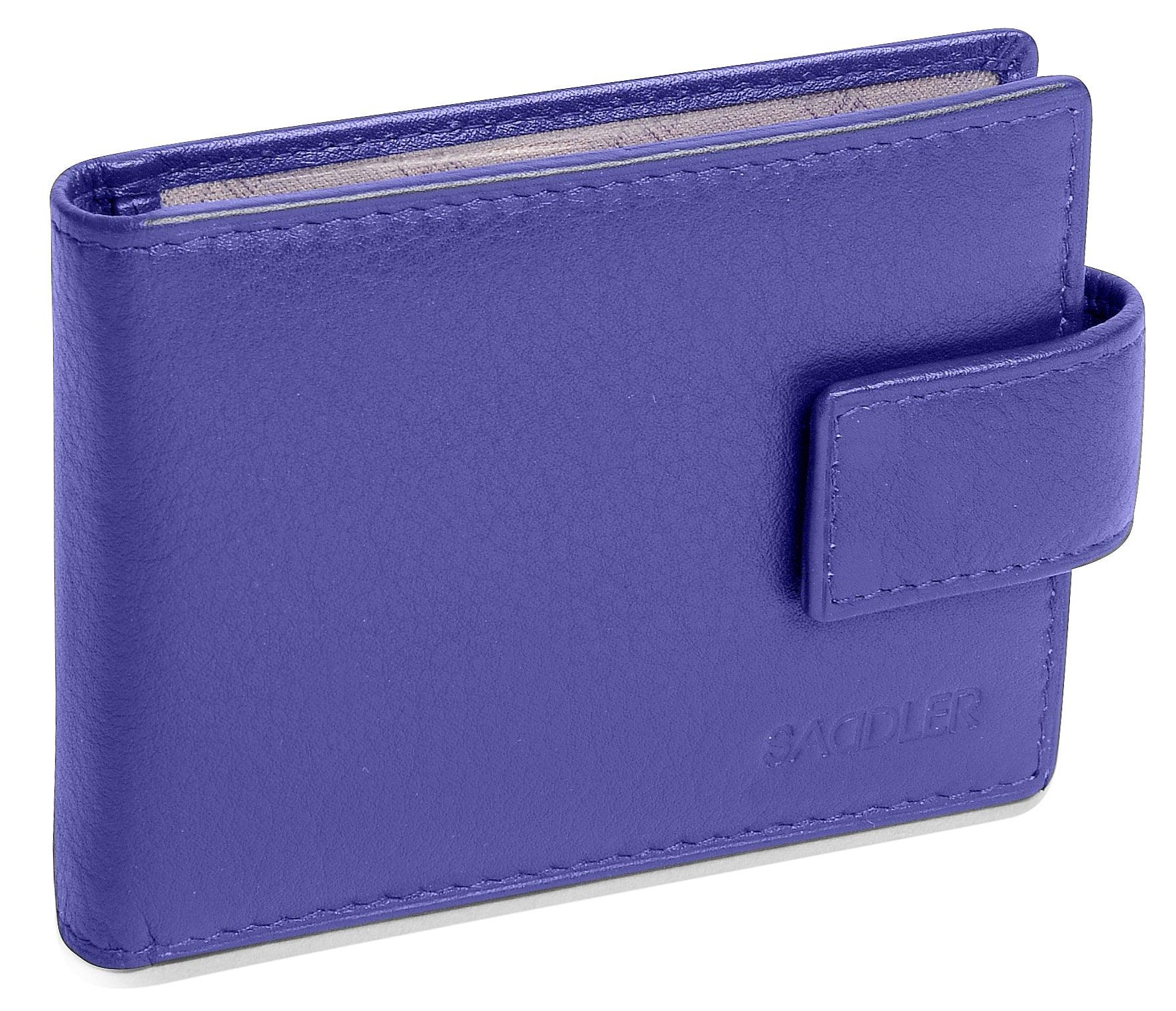 Robyn Compact Leather Card Wallet – Handmade by Saddler | RFID Protected & Gift Boxed