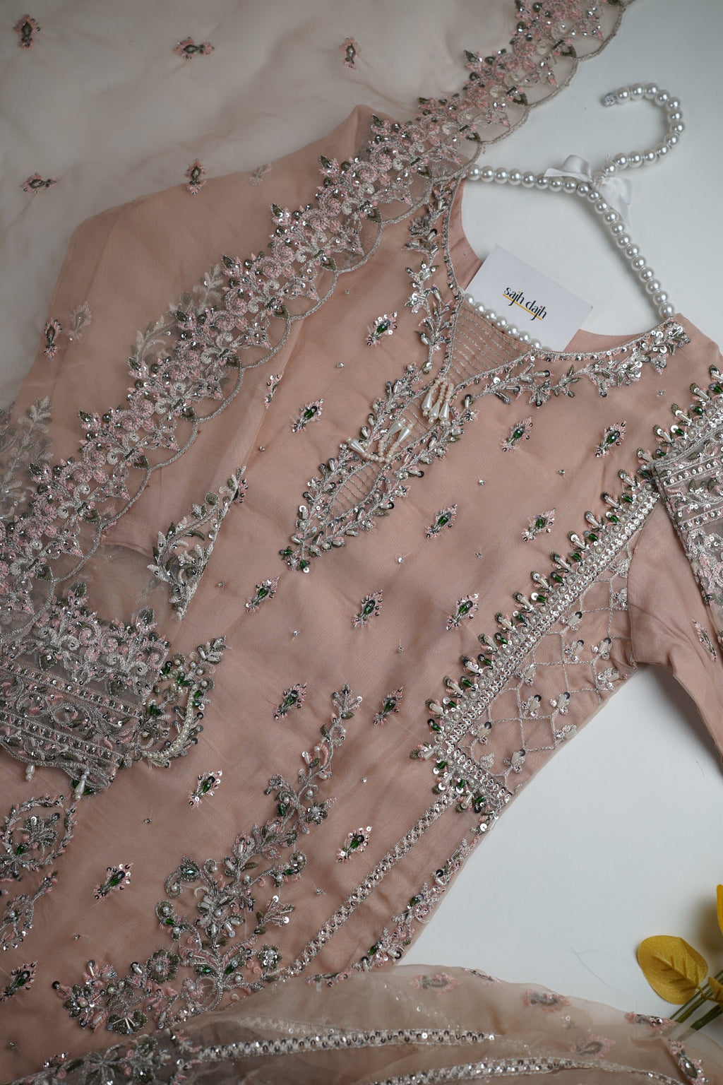 Tehwar - V3 - Luxury Festive Collection with Gharara - Organza - Ready to Wear -  D8-SD