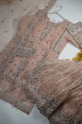Tehwar - V3 - Luxury Festive Collection with Gharara - Organza - Ready to Wear -  D8-SD