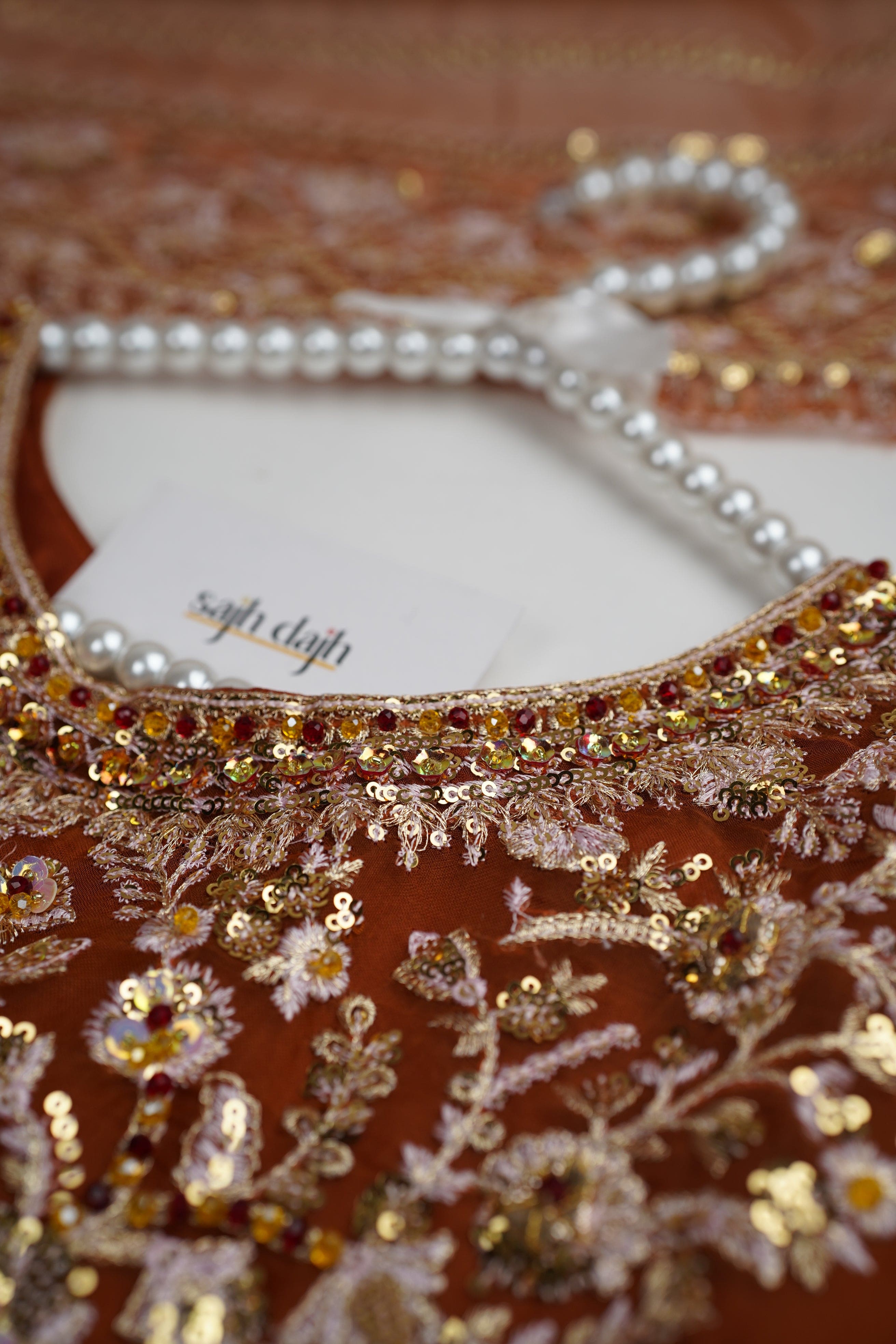 Tehwar - V4 - Luxury Festive Collection with Gharara - Organza - Ready to Wear -  SD10