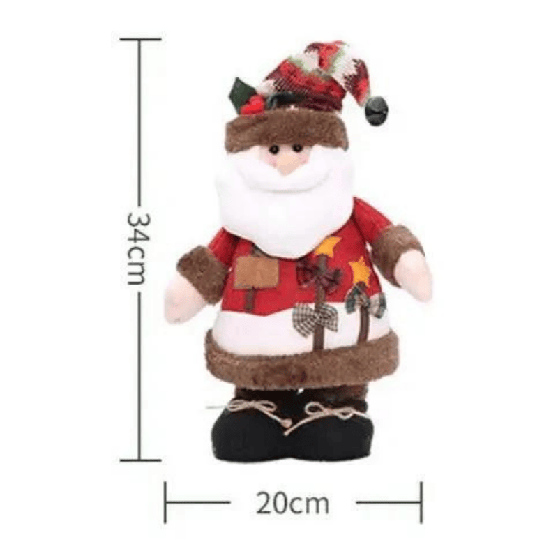 Christmas Santa Claus Standing Doll Decor