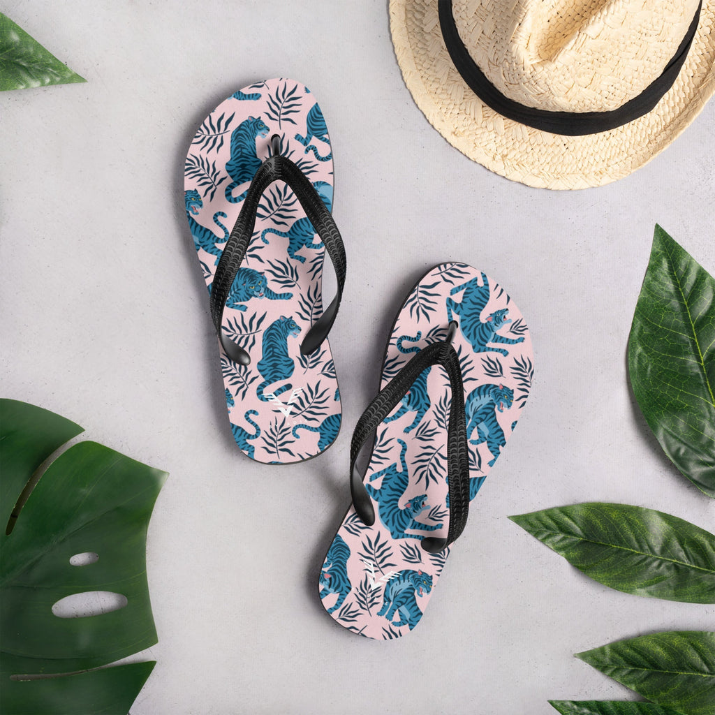 Savanna Royale Tiger Flip Flops