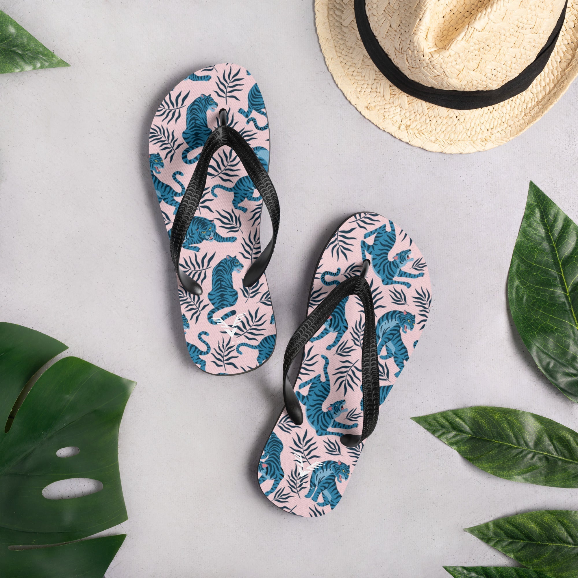 Savanna Royale Tiger Flip Flops