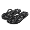 Shadow Requiem Skull Flip Flops
