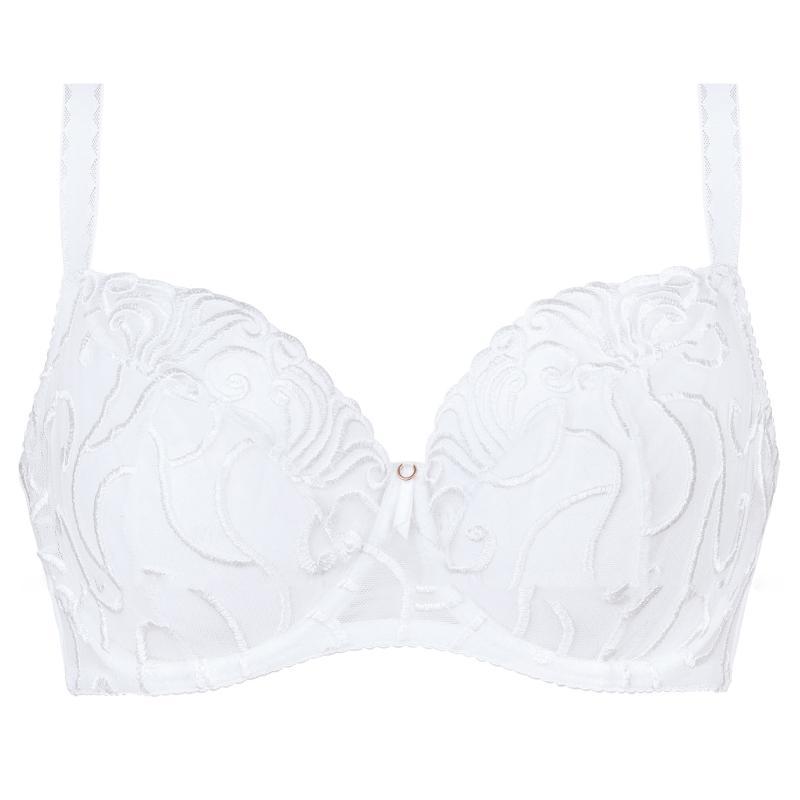 Sheer Full Figure Bra Gorteks Fiore-4
