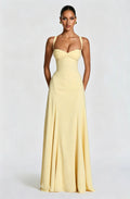 Strapless Slim-Fit Maxi Dress