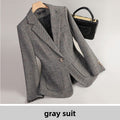 Long Sleeve Small Suit Collar Jacket