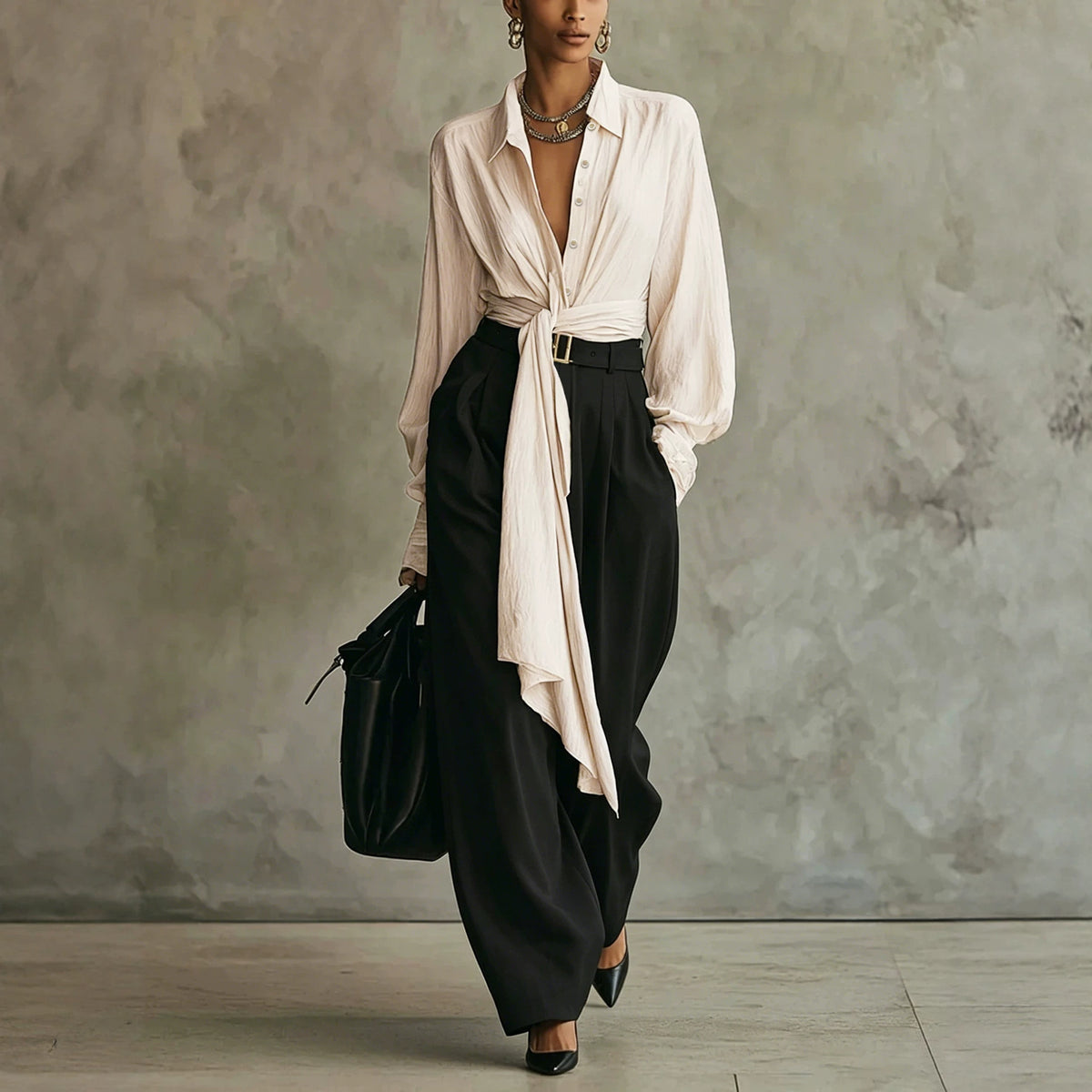 Dape Wide Leg Pants Set
