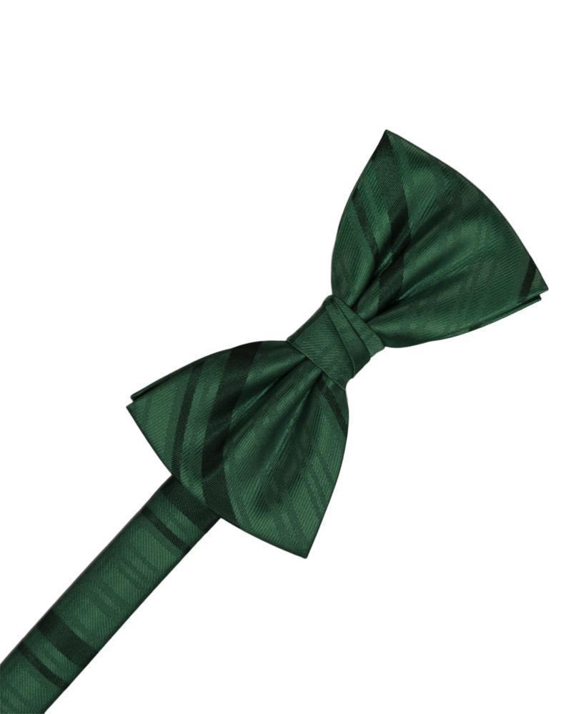 Striped Satin Bow Tie Pre-Tie-23