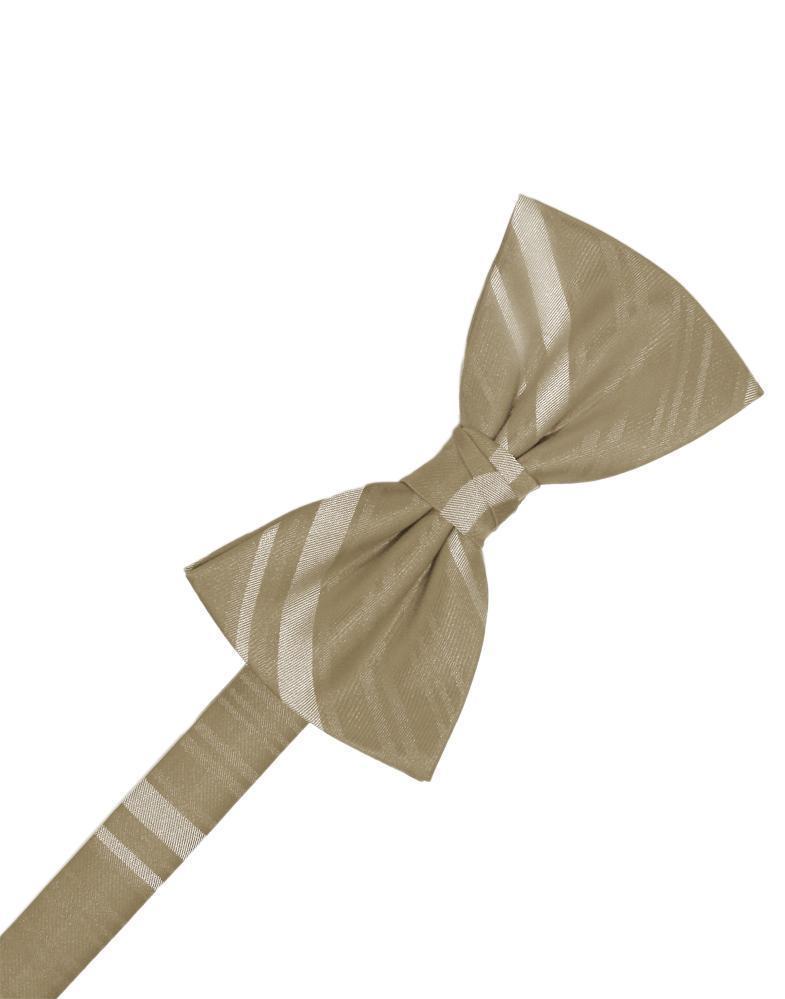 Striped Satin Bow Tie Pre-Tie-29