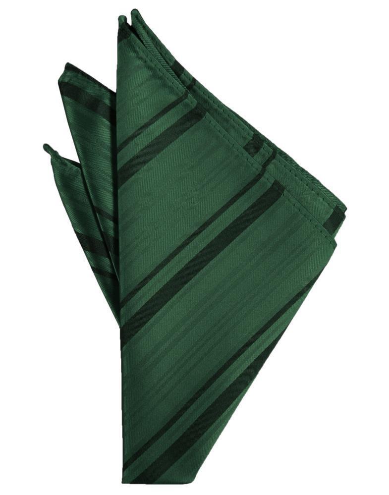 Striped Satin Pocket Square-24