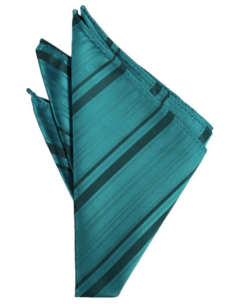 Striped Satin Pocket Square-39