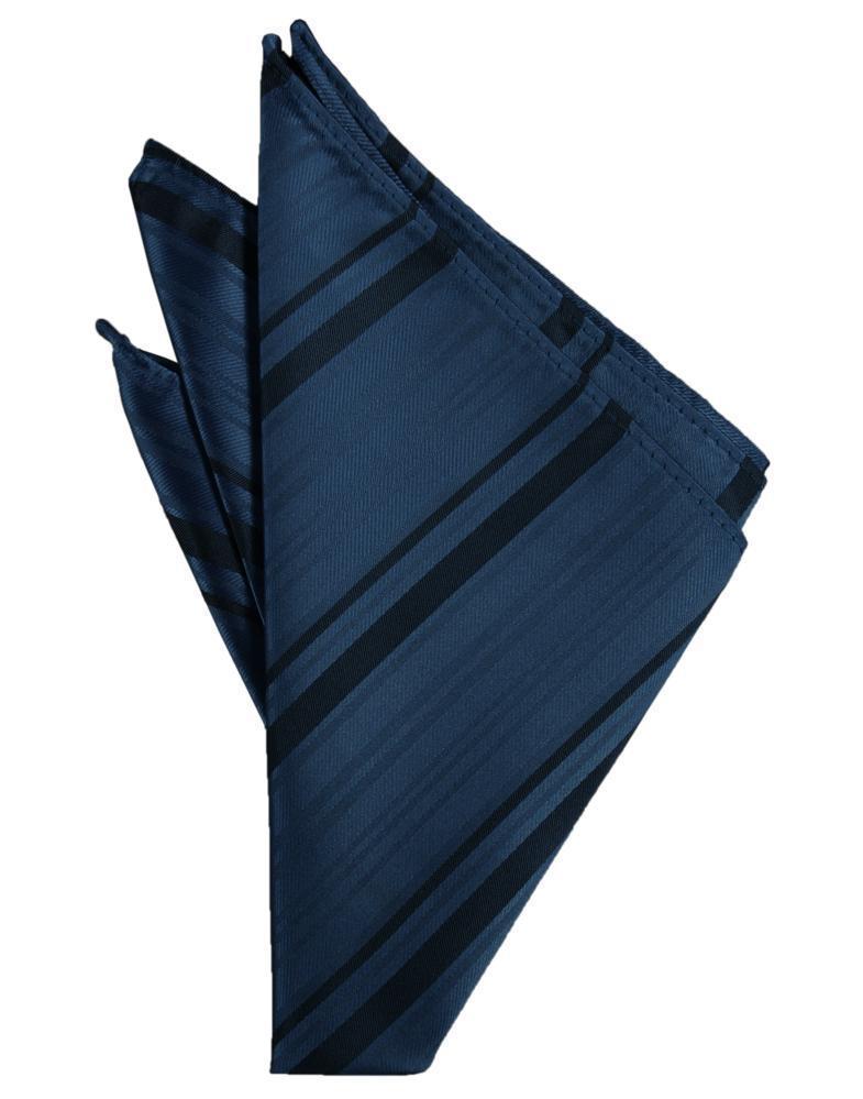Striped Satin Pocket Square-41