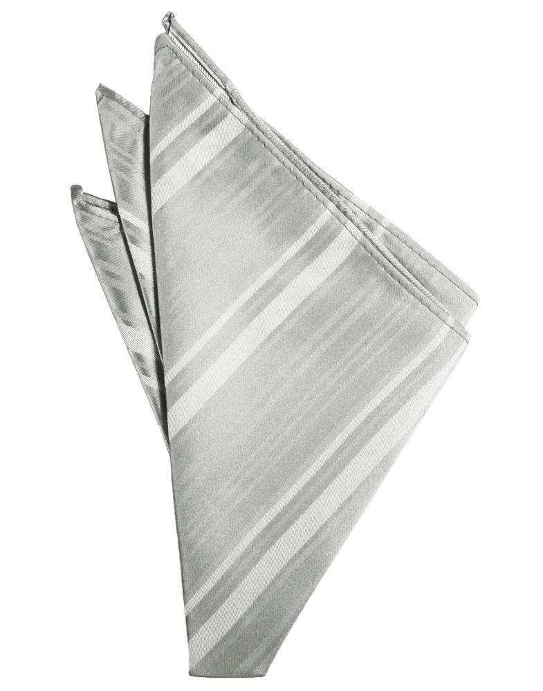 Striped Satin Pocket Square-46
