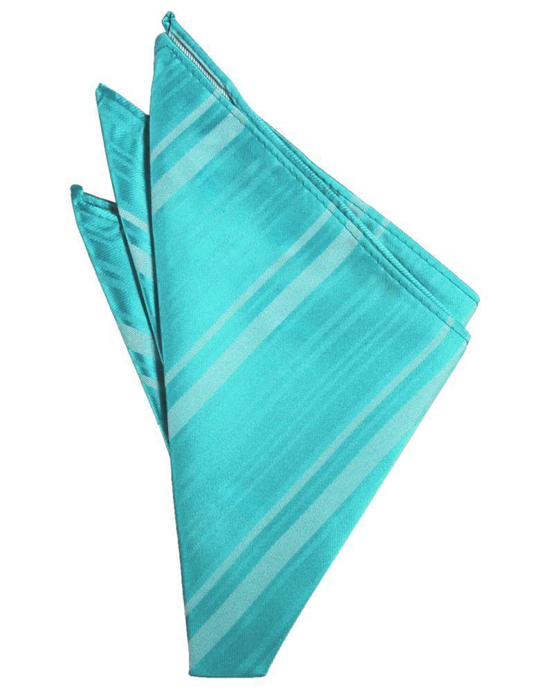 Striped Satin Pocket Square-47