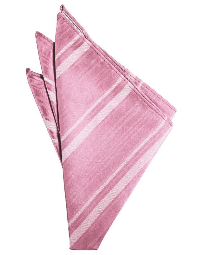 Striped Satin Pocket Square-49