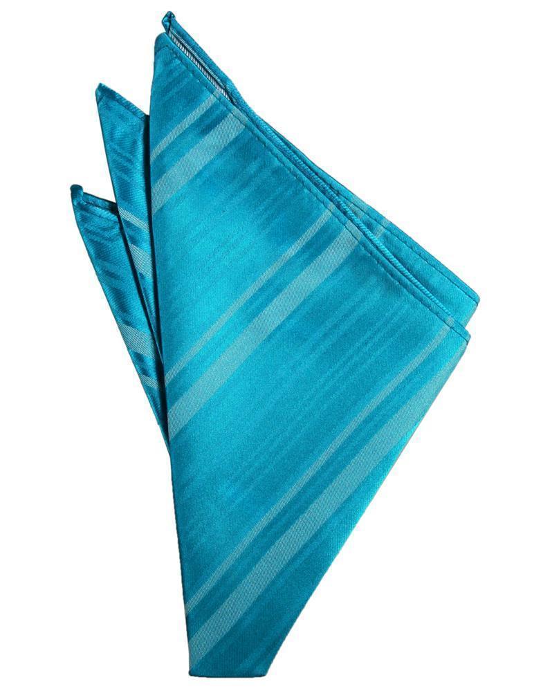 Striped Satin Pocket Square-58