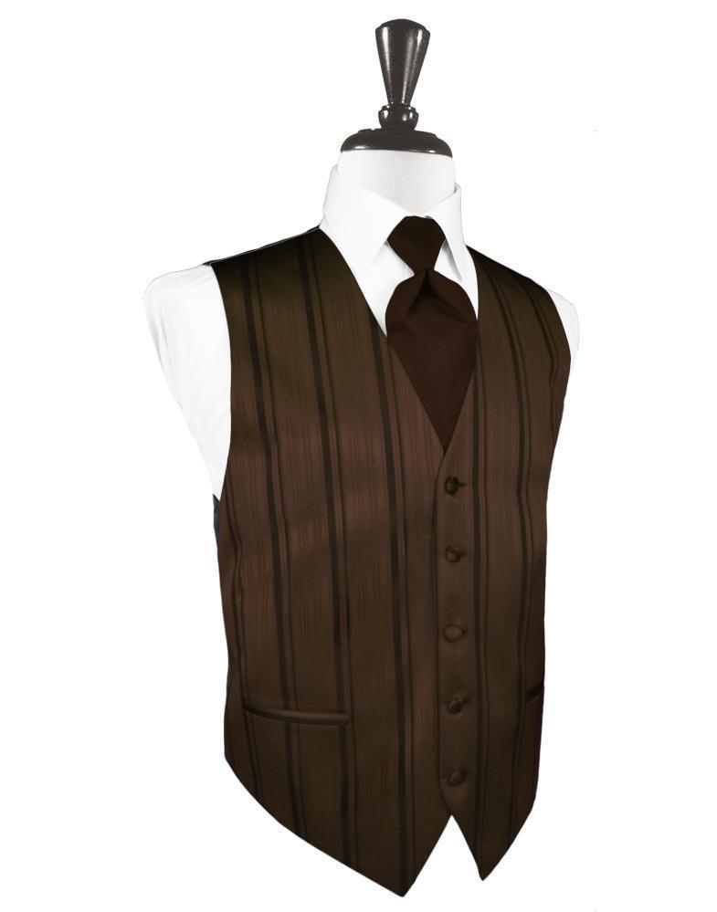 Striped Satin Tuxedo Vest 8-2