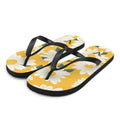 Sunny Daisy Chic Flip Flops