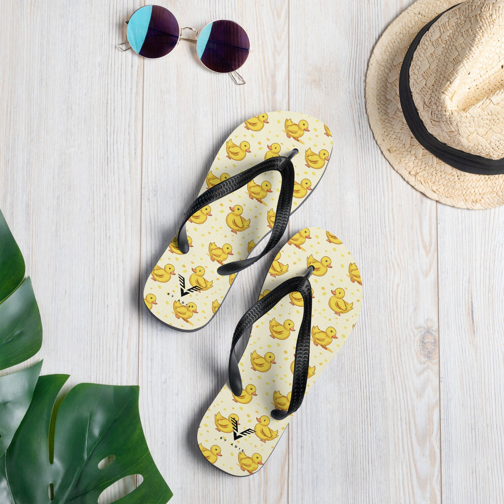 Sunny Quack Flip Flops