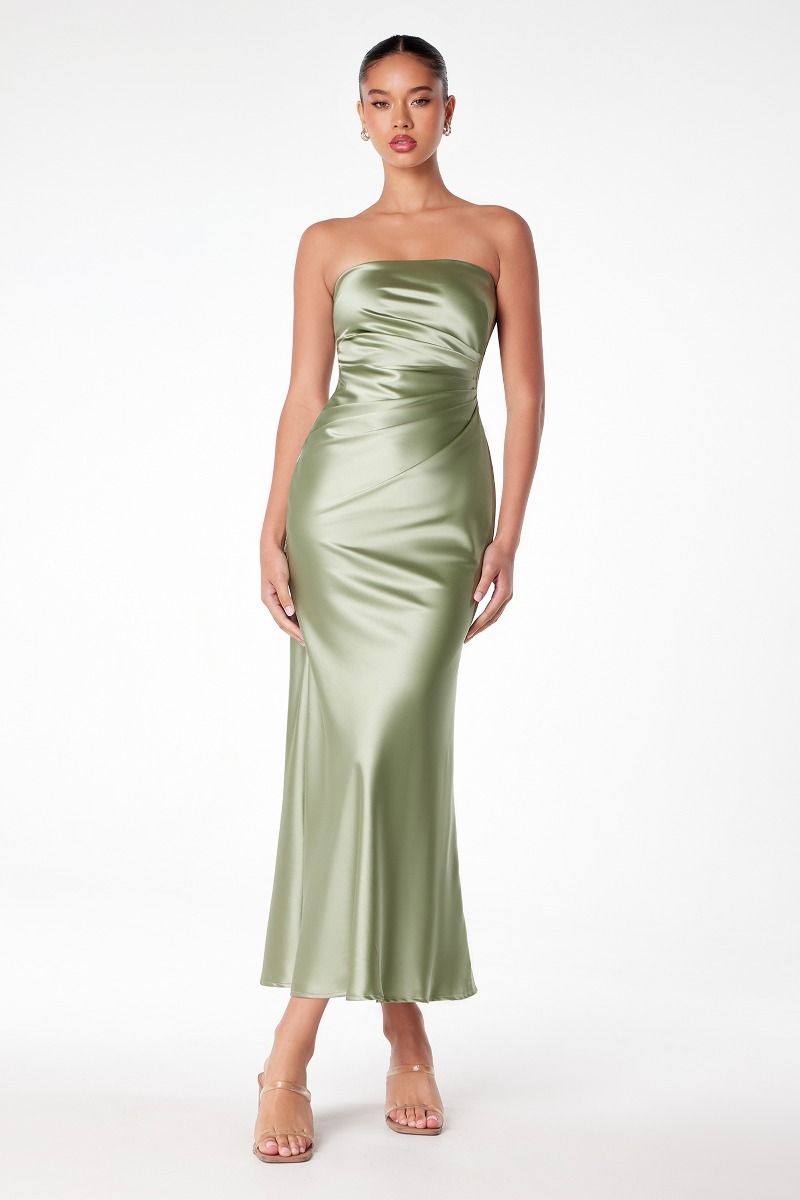 Strapless mermaid dress-4