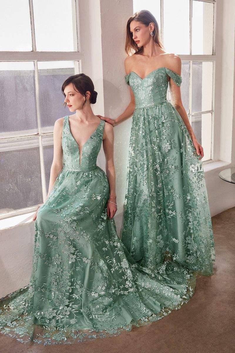 A-Line Dress With Dropped Shoulders-1