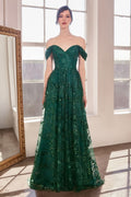 A-Line Dress With Dropped Shoulders-1